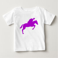 Horse Jumping - Purple