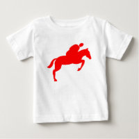 Horse Jumping - Red