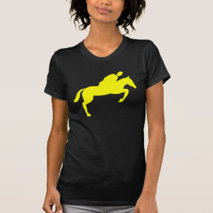 Horse Jumping - Yellow T-Shirt