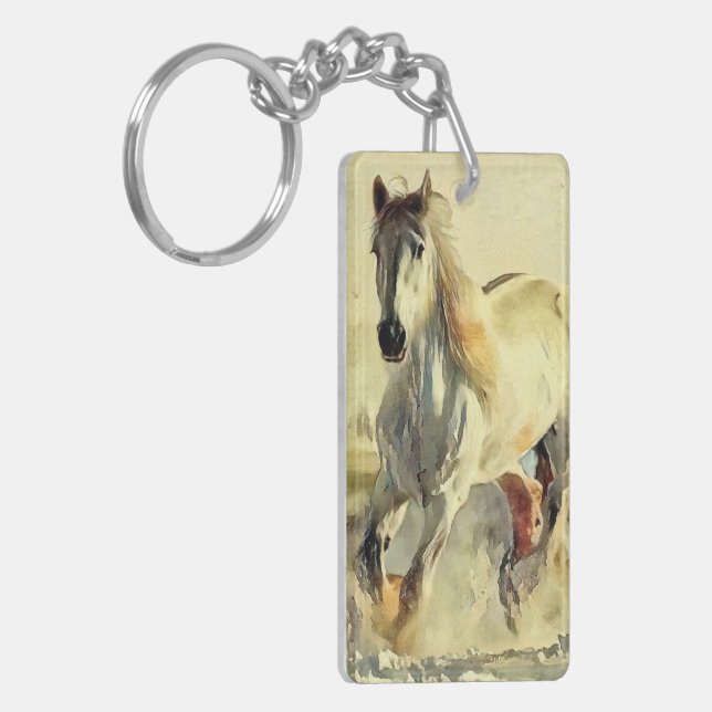 Horse Keychain (Front Left)