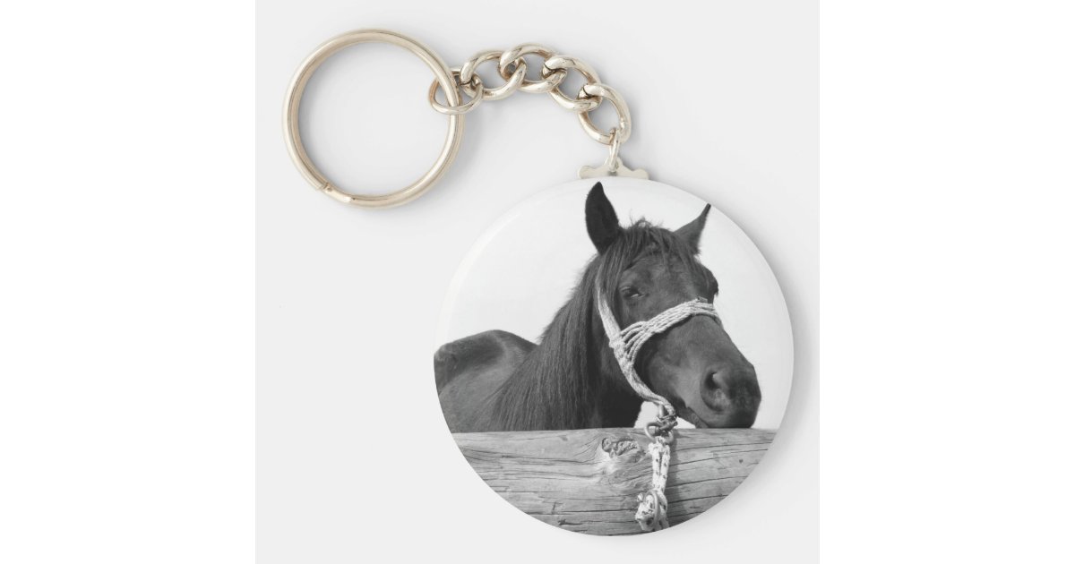 Horse Keychain Zazzle
