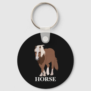 Horse keychain