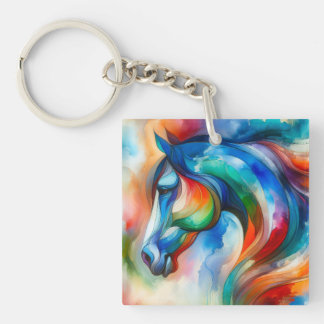 horse keychain