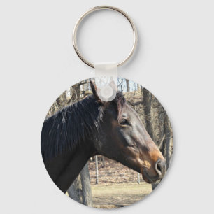 Horse KeyChain, Customizable with your Own Photo Keychain