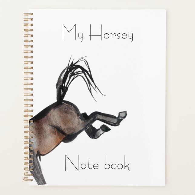 horse kicking  planner (Front)