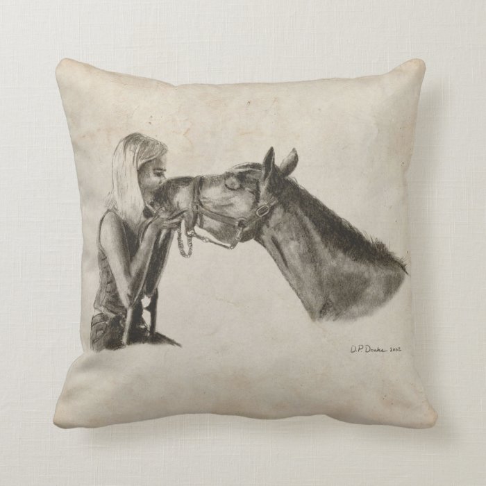 Horse Kisses Pillows