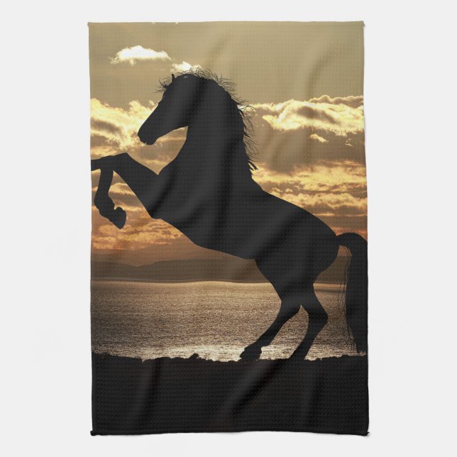 horse kitchen towel (Vertical)