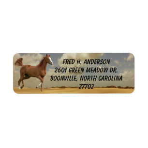 HORSE LABEL