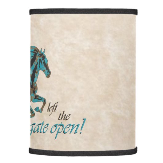 Horse Lamp Shade (Right)