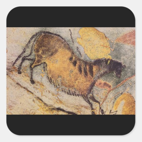 Horse Lascaux Dordogne_Art of Antiquity Square Sticker