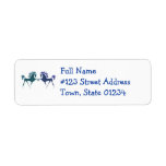 Horse Logo Return Address Label
