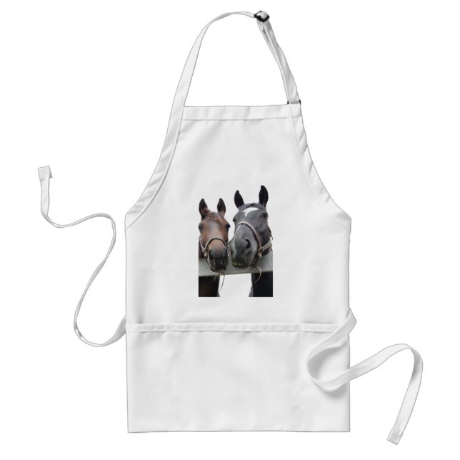 Horse-Love Adult Apron (Front)