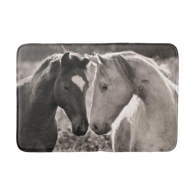 Horse Love Bathroom Mat (Front)