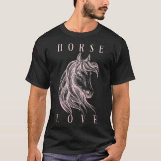 Horse Love bibi & tina norman thelwell T-Shirt