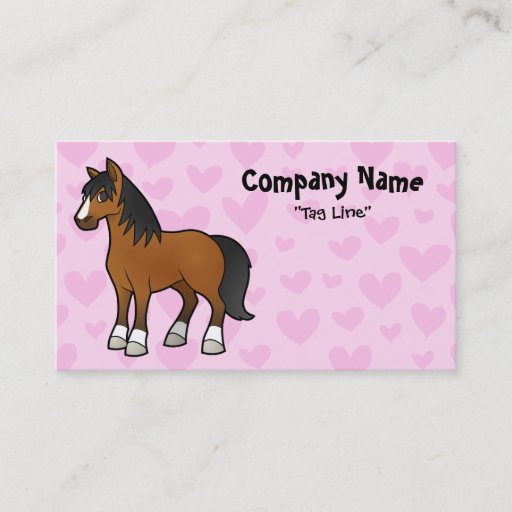 Customizable Horse Love Business Card Templates
