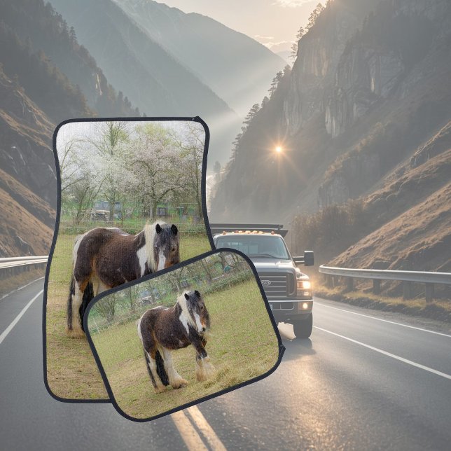 Horse love car floor mat (Creator Uploaded)