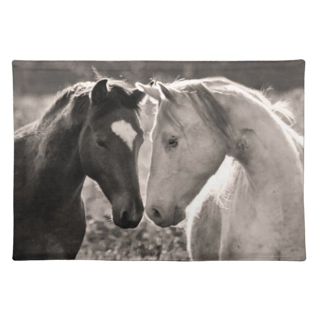 Horse Love Cloth Placemat (Front)