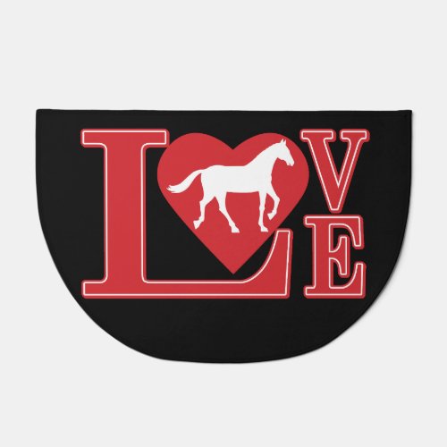 Horse Love Doormat