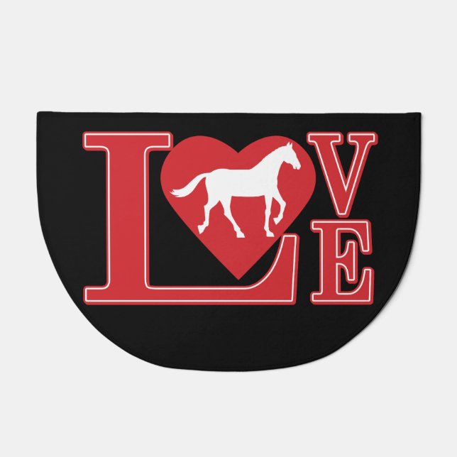Horse Love Doormat (Front)
