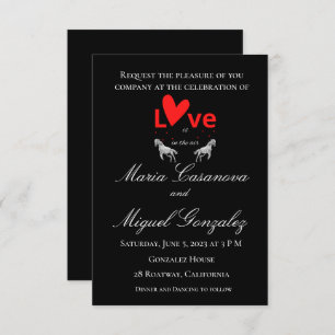 Horse Love invitations