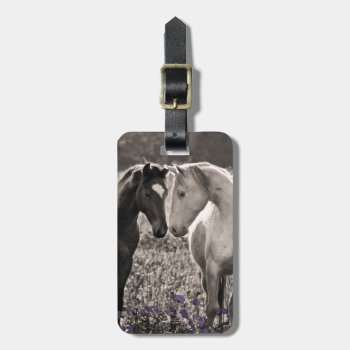 Horse Love Luggage Tag by AuraEditions at Zazzle