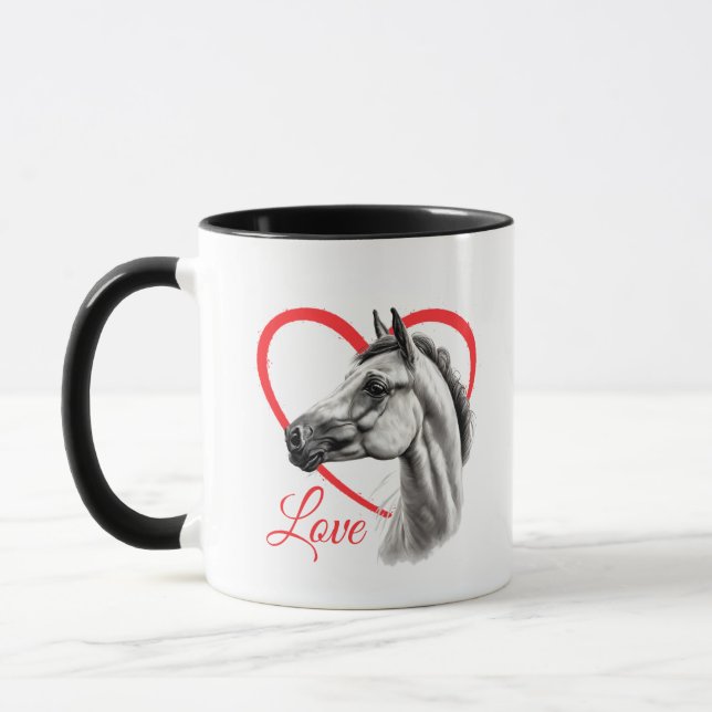 Horse Love Mug (Left)