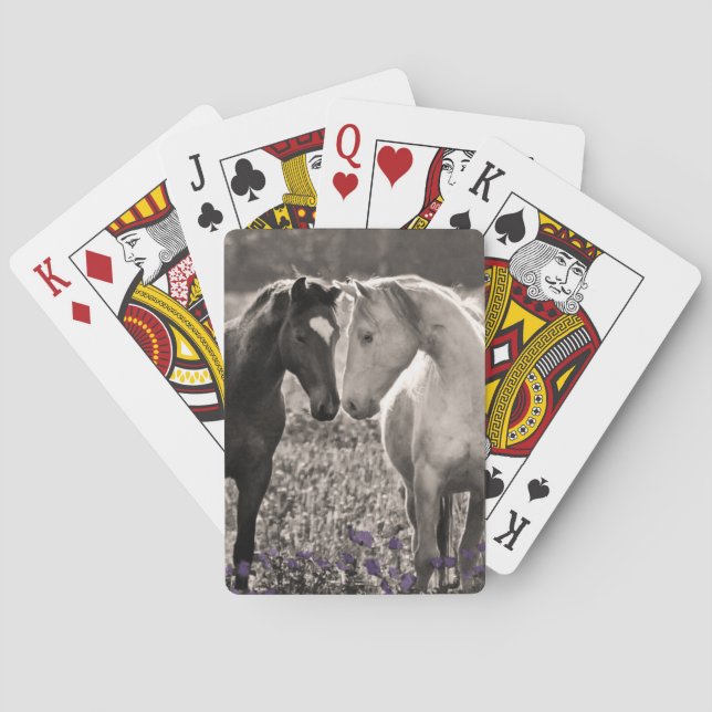 Horse Love Poker Cards (Back)