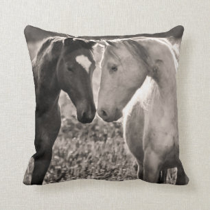 Horse Love Throw Pillow