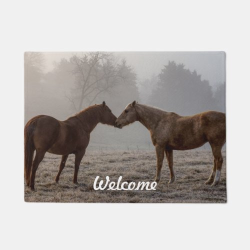 Horse Love Welcome Doormat
