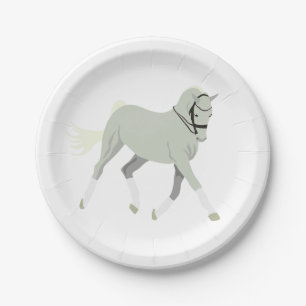 Horse Lover Cowgirl Cowboy Farm Country Western Paper Plates