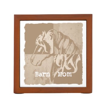 Horse Lover Desk Organizer by PaintingPony at Zazzle