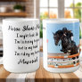 Horse Lover Equestrian Gift Funny Custom 1 Photo  Coffee Mug