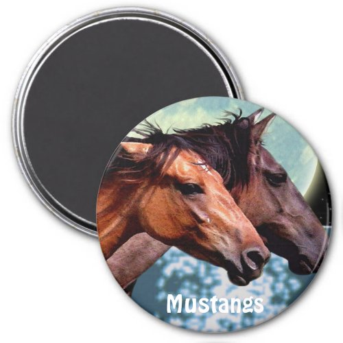 Horse_lover Equine design Magnet