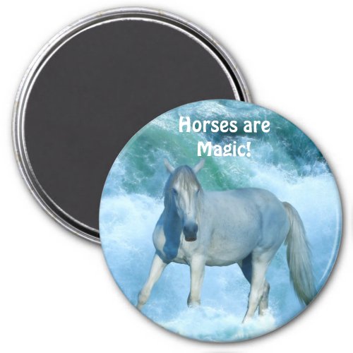 Horse_lover Equine design Magnet