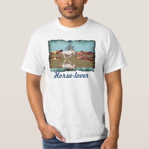 Horse_lover Equine design T_Shirt