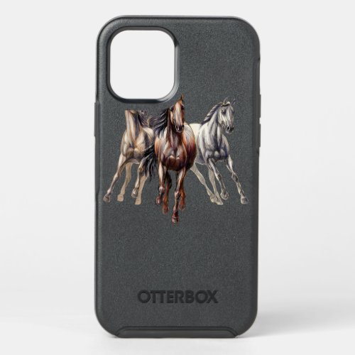 Horse Lover Girl Equestrian Rodeo Farm Women T_Shi OtterBox Symmetry iPhone 12 Pro Case