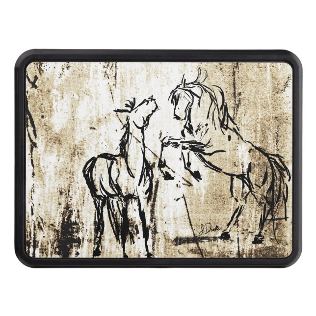 Horse Lover Hitch Cover (Front)