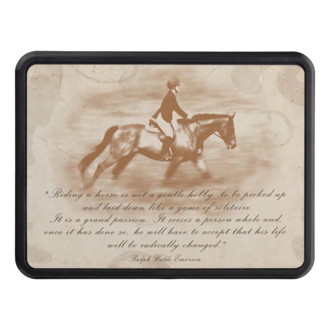 Horse Lover Hitch Cover (Front)