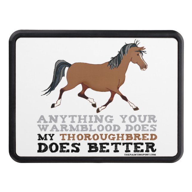 Horse Lover Hitch Cover (Front)