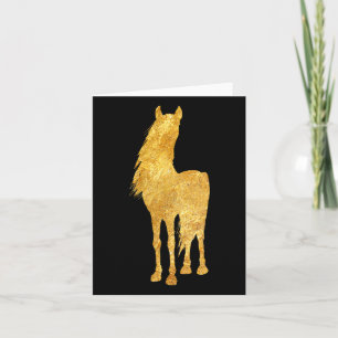 Horse Lover Horseback Riding Equestrian Birthday O Card