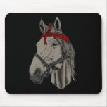 Horse Lover Horseback Riding Hay Horse Rider  Mouse Pad