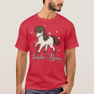 Horse Lover Icelandic Mommy T-Shirt
