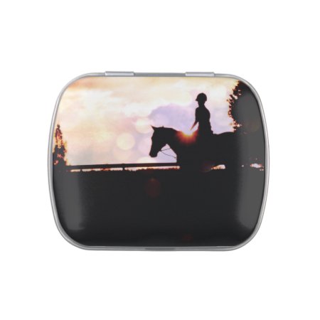 Horse Lover Jelly Belly Candy Tin