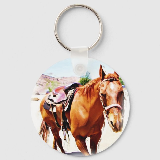 Horse Lover_ Keychain (Front)