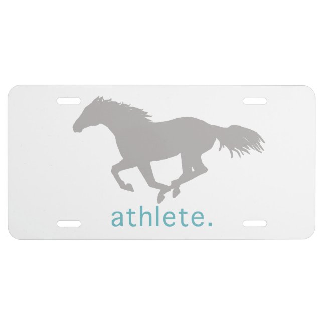Horse Lover License Plate (Front)