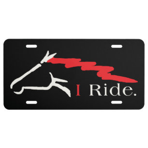 Horse Lover License Plate