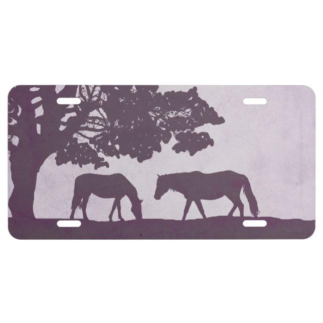 Horse Lover License Plate (Front)
