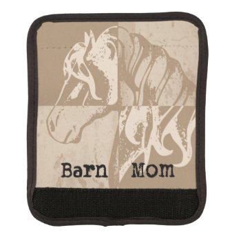 Horse Lover Luggage Handle Wrap by PaintingPony at Zazzle