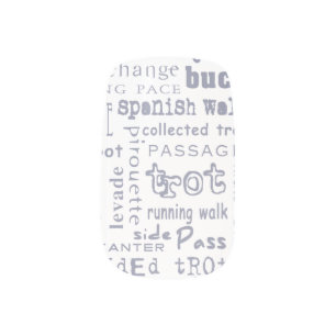 Horse Lover Minx Nail Art