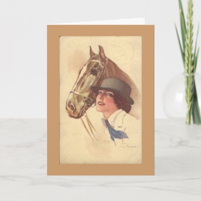 Horse Lover Mother's Day Card (Front)